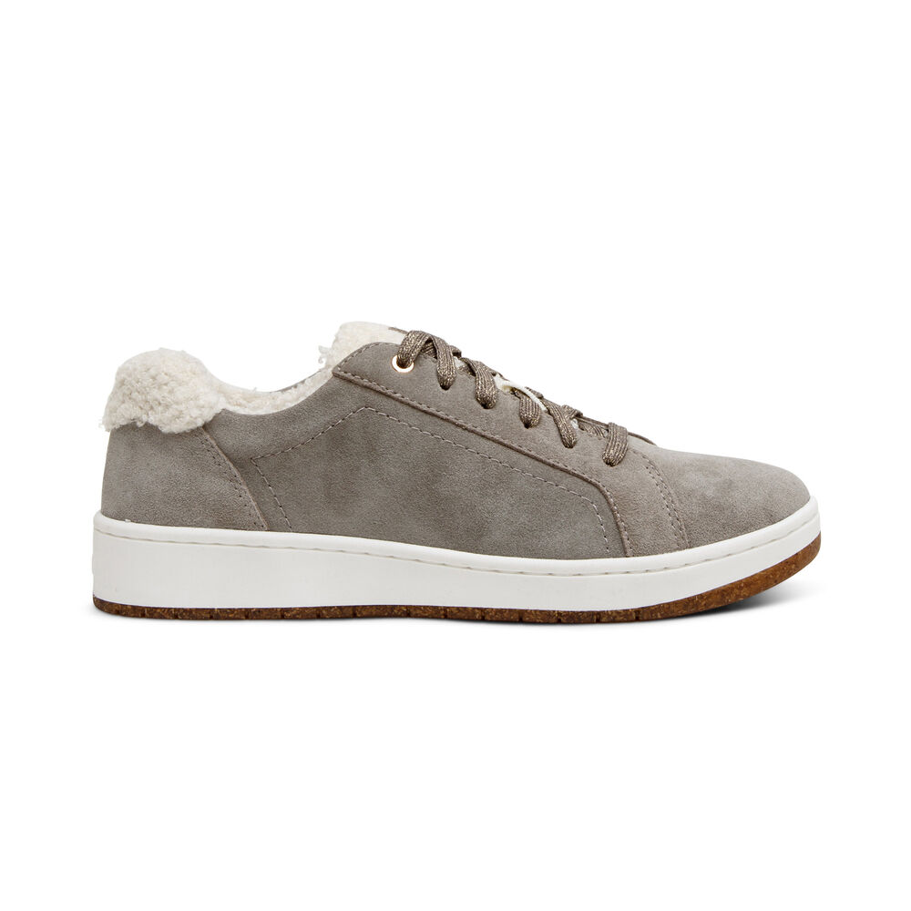 Aetrex Women's Blake Sneakers - Grey | USA X556826